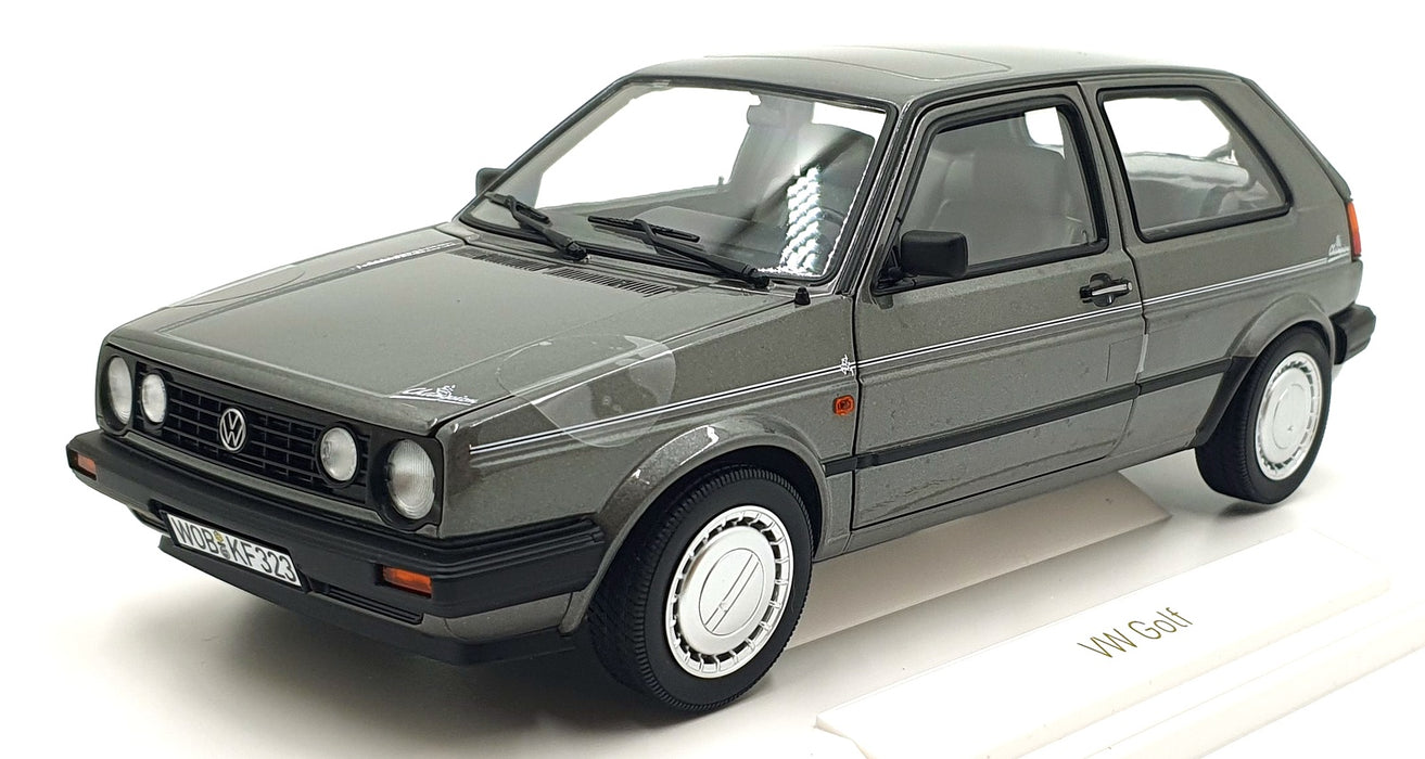 Norev 1/18 Scale Diecast 188564 - 1989 VW Golf Champion - Met. Grey