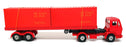 Corgi Appx 28cm Long Diecast 618 - Mercedes Benz Royal Mail Truck - Red