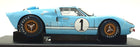 Shelby Collectibles 1/18 Scale Diecast 01411 - 1966 Ford GT40 MkII #1 - Blue