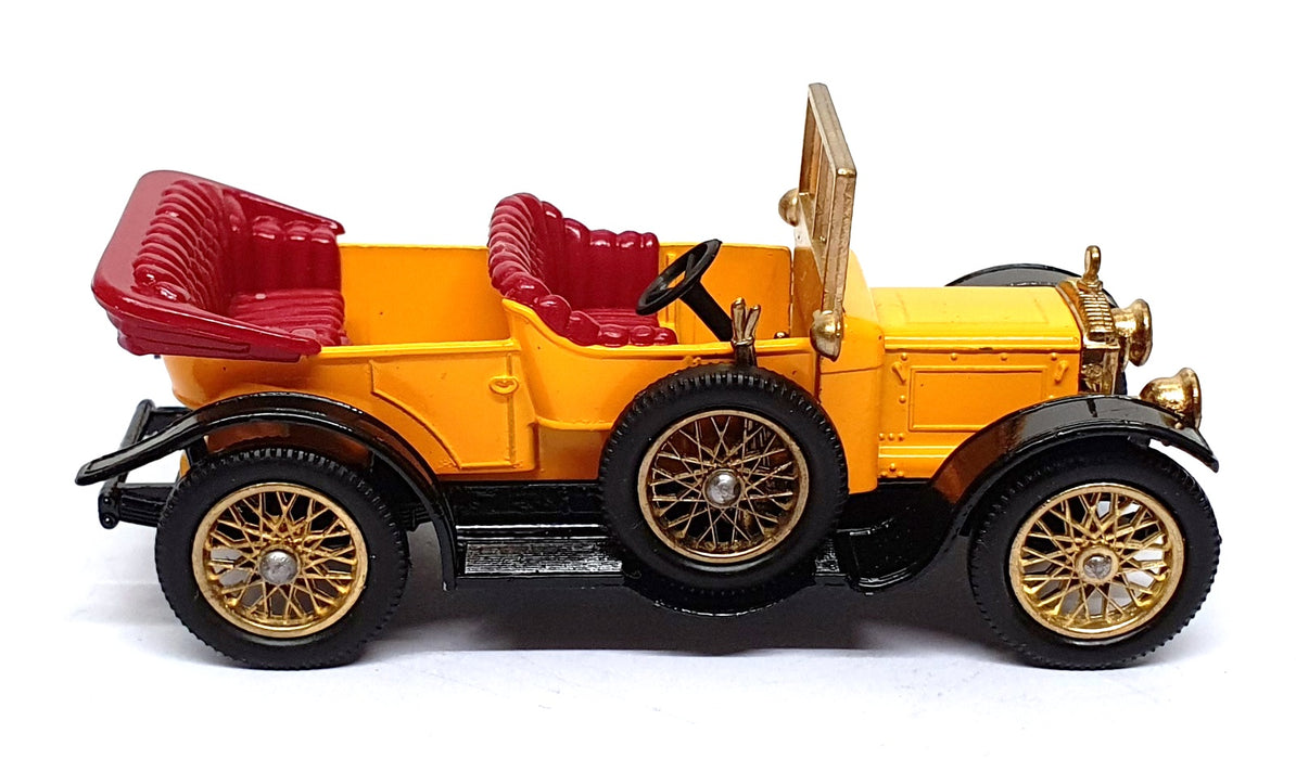 Matchbox Appx 9cm Long Diecast Y-13 - 1911 Daimler - Yellow