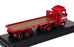 Oxford Diecast 1/76 Scale 76LV002 - ERF LV Flatbed Trailer Carnation - Red/White