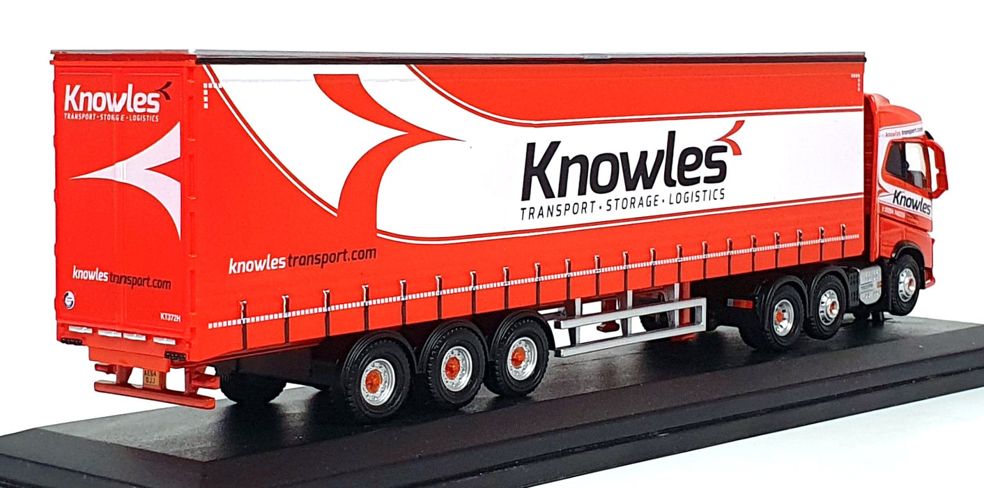 Knowles Lorry Oxford Diecast 1/76 Scale 76VOL4003 - Volvo FH4 Curtainside Truck ...