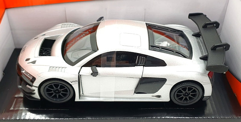 Motor Max 1/24 Scale 79380 - Audi R8 LMS GT3 - Silver/Black