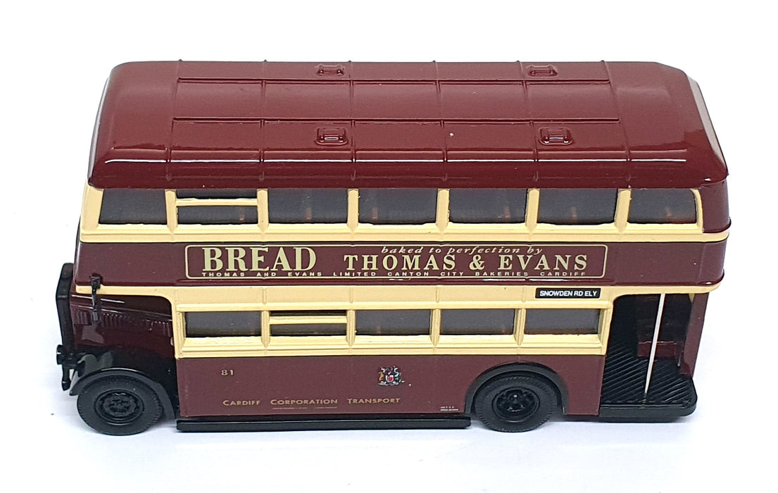 Corgi 1/50 Scale 97875 - Bristol K Utility Bus Cardiff Corp. Rt. 26 - Maroon