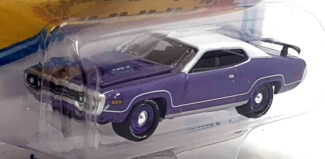 Johnny Lightning 1/64 JLMC026 - 1971 Plymouth GTX - Purple