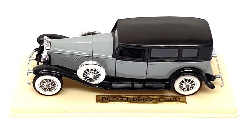 Solido 1/43 Scale Diecast 156 - 1931 Duesenberg J - Grey/Black
