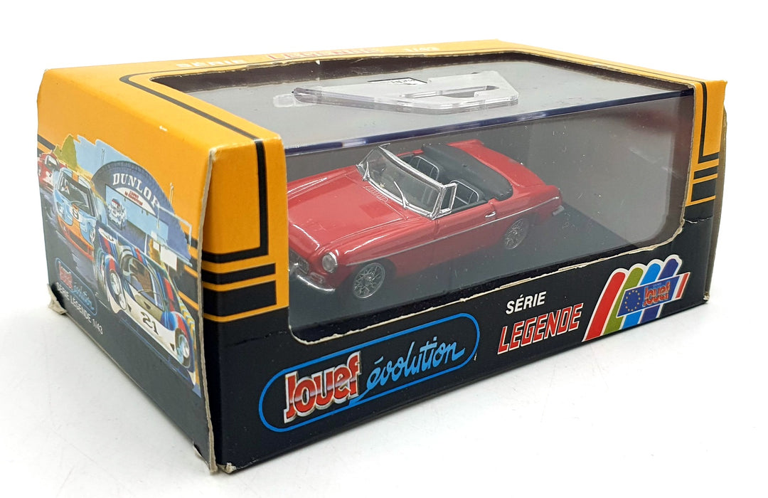 Jouef Evolution 1/43 Scale Diecast 1056 - MGB Open RHD - Red