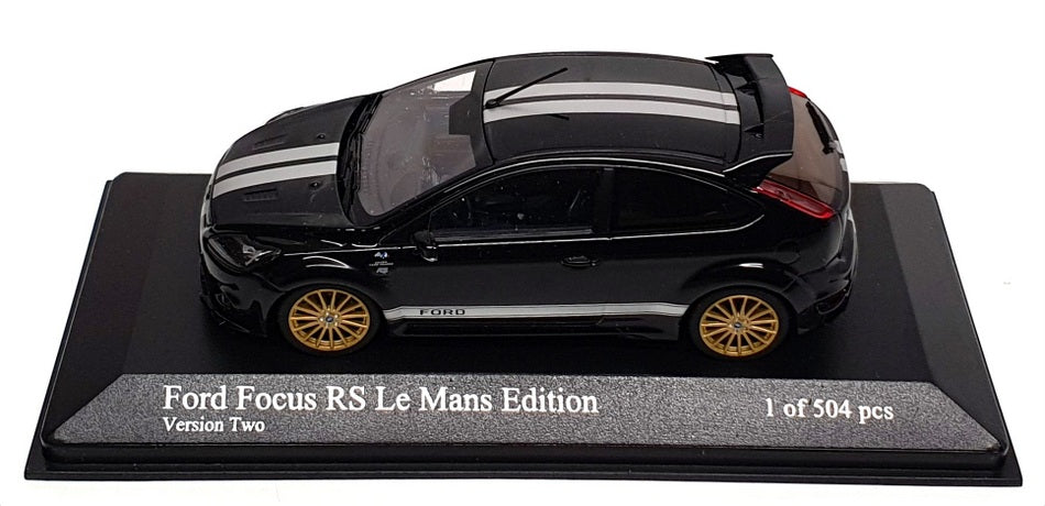 Minichamps 1/43 Scale 403 088166 - 2010 Ford Focus RS LM Classic Edition - Black