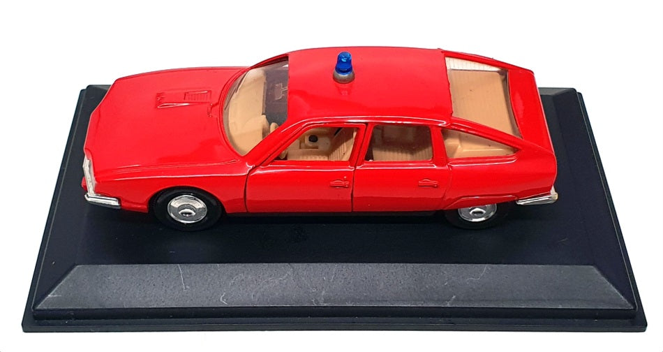 Solido 1/43 Scale Diecast FV999B - Citroen CX 2400 Fire Vehicle - Red