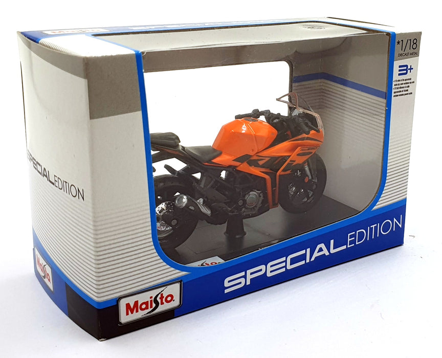 Maisto 1/18 Scale 22914 - KTM RC 390 Motorbike - Orange
