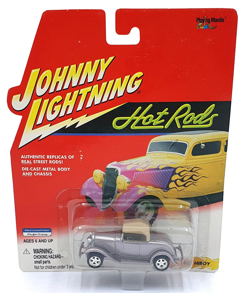 Johnny Lightning 1/64 Scale 442-02 Hot Rods 1932 Hiboy - Met. Rose