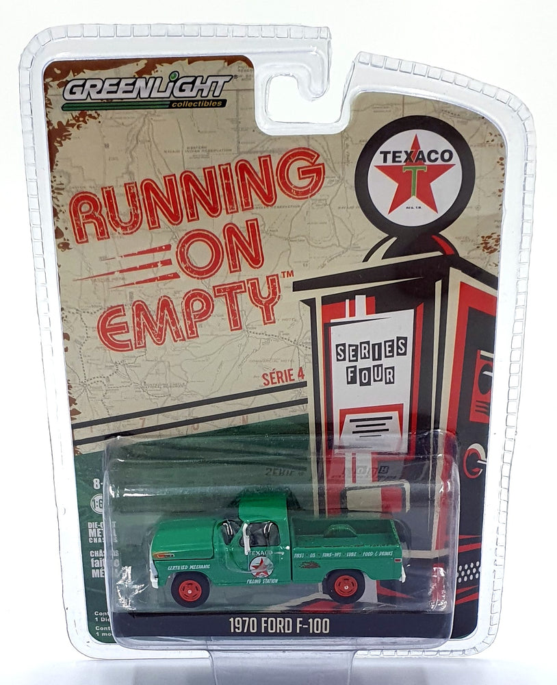 Greenlight 1/64 Scale 41040-D - 1970 Ford F-100 Truck - Green