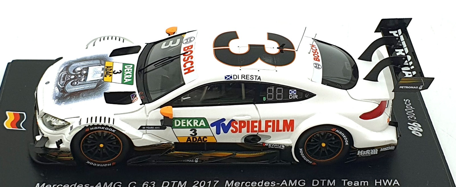 Spark 1/43 Scale SG349 - Mercedes-Benz AMG C 63 DTM #3 2017