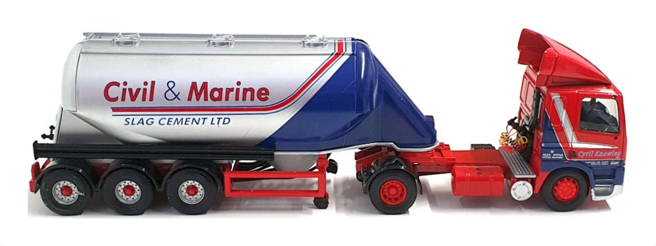 Corgi 1/50 Scale 75901 - Leyland DAF 85 Powder Tanker - Cyril Knowles Ltd.