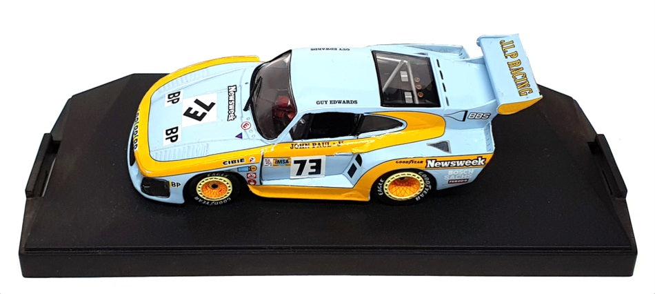 Quartzo 1/43 Scale 3008 - Kremer K3 "Newsweek" #73 Le Mans 1980 - Lt Blue/Yellow