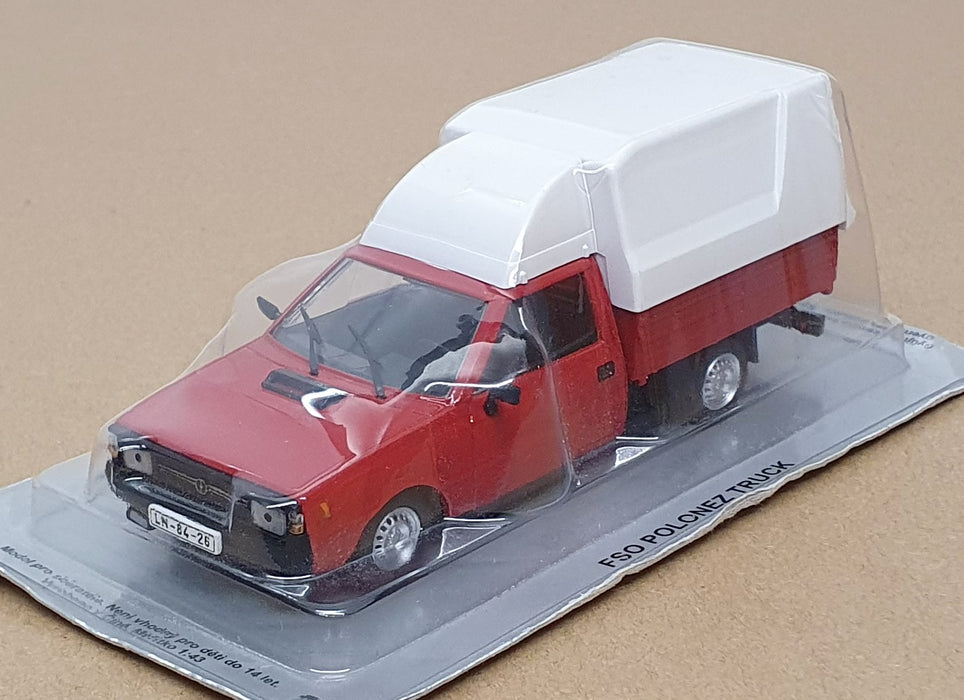 DeAgostini 1/43 Scale LN8426 - FSO Polonez Truck - Red/White