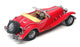 Franklin Mint 1/24 Scale 12425B - 1935 Mercedes Benz 500K Special Roadster - Red