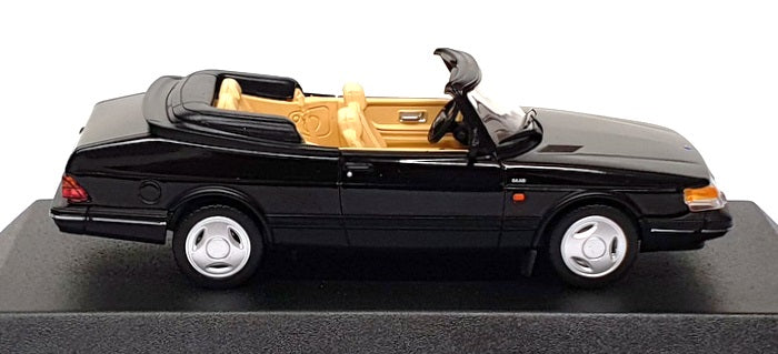 Norev 1/43 Scale 810045 - 1992 Saab 900 Turbo 16 Cabriolet - Black