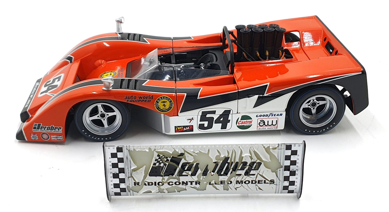 GMP 1/18 Scale Diecast 12029 - 1969 McLaren M8B Low Wing #54 Jerobee/Oscar