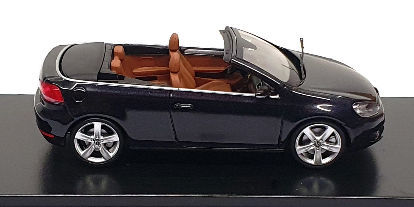 Schuco 1/43 Scale 5K7 099 300 U4V - 2011 VW Golf Cabriolet - Dk. Purple