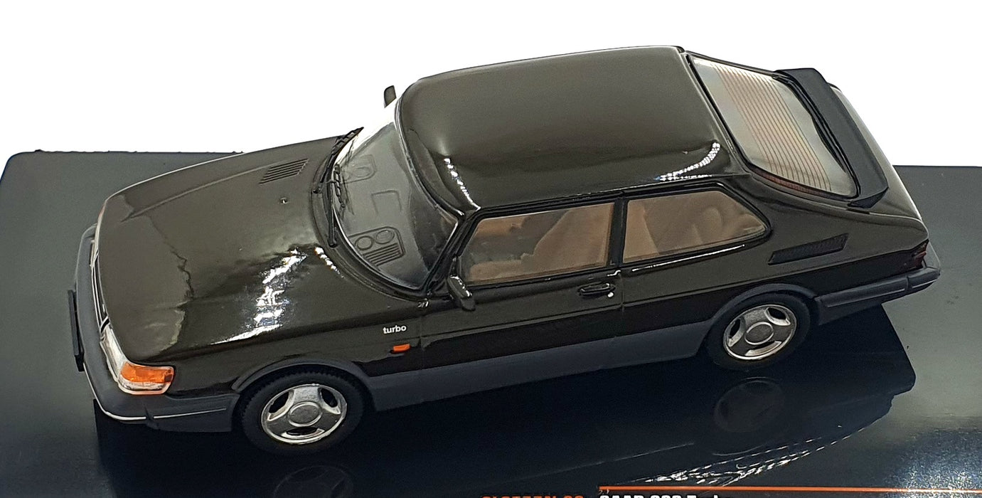 Ixo 1/43 Scale CLC577N.22 - 1988 SAAB 900 Turbo - Black/Grey