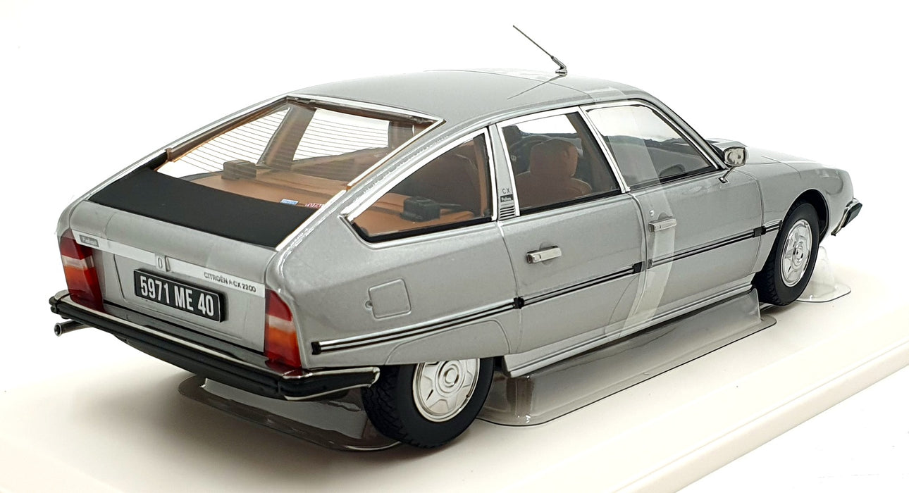 Norev 1/18 Scale Diecast 181810 - 1976 Citroen CX 2200 Pallas - Grey