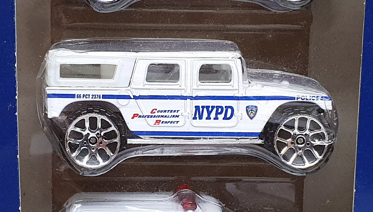 Daron 1/64 Scale RT8610 - New York Police Dept. NYPD 5 Piece Gift Pack