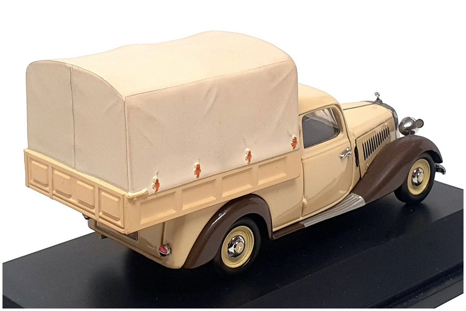 Schuco 1/43 Scale 02262 - Mercedes Benz 170V Truck - Cream/Brown