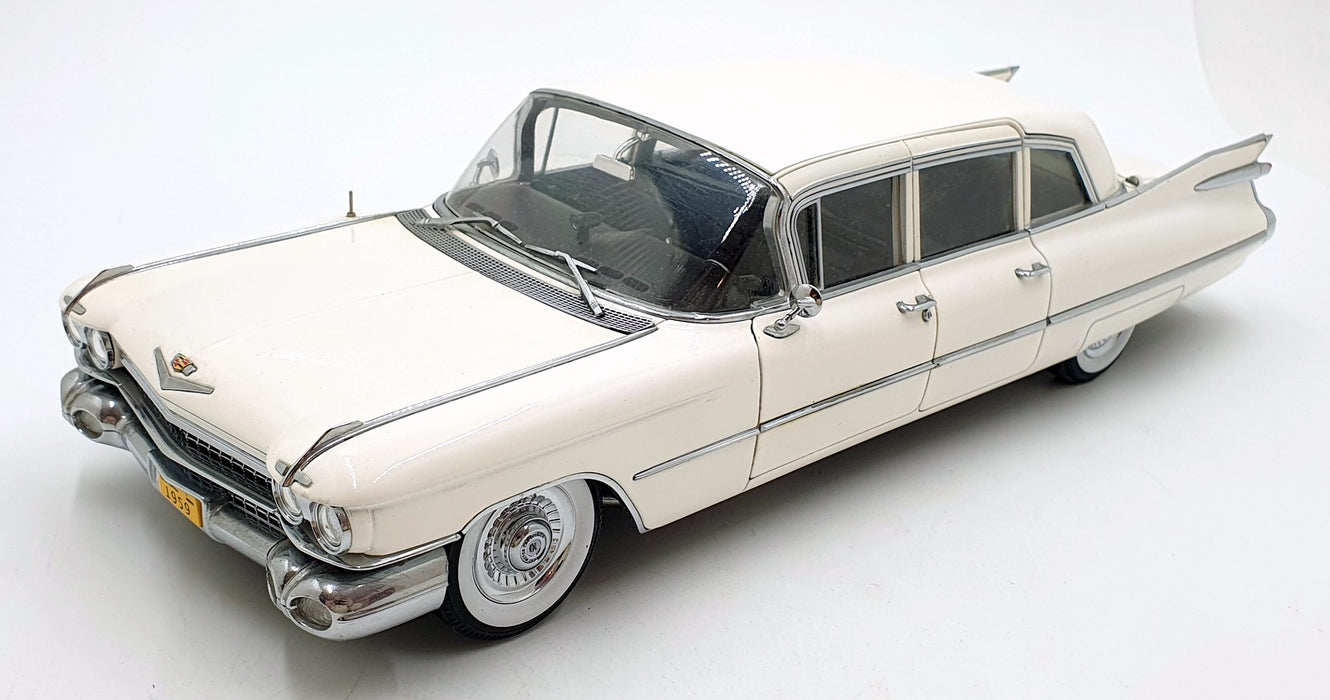 Precision Miniatures 1/18 Scale PMSC-06W - 1959 Cadillac Series 75 Limo - White