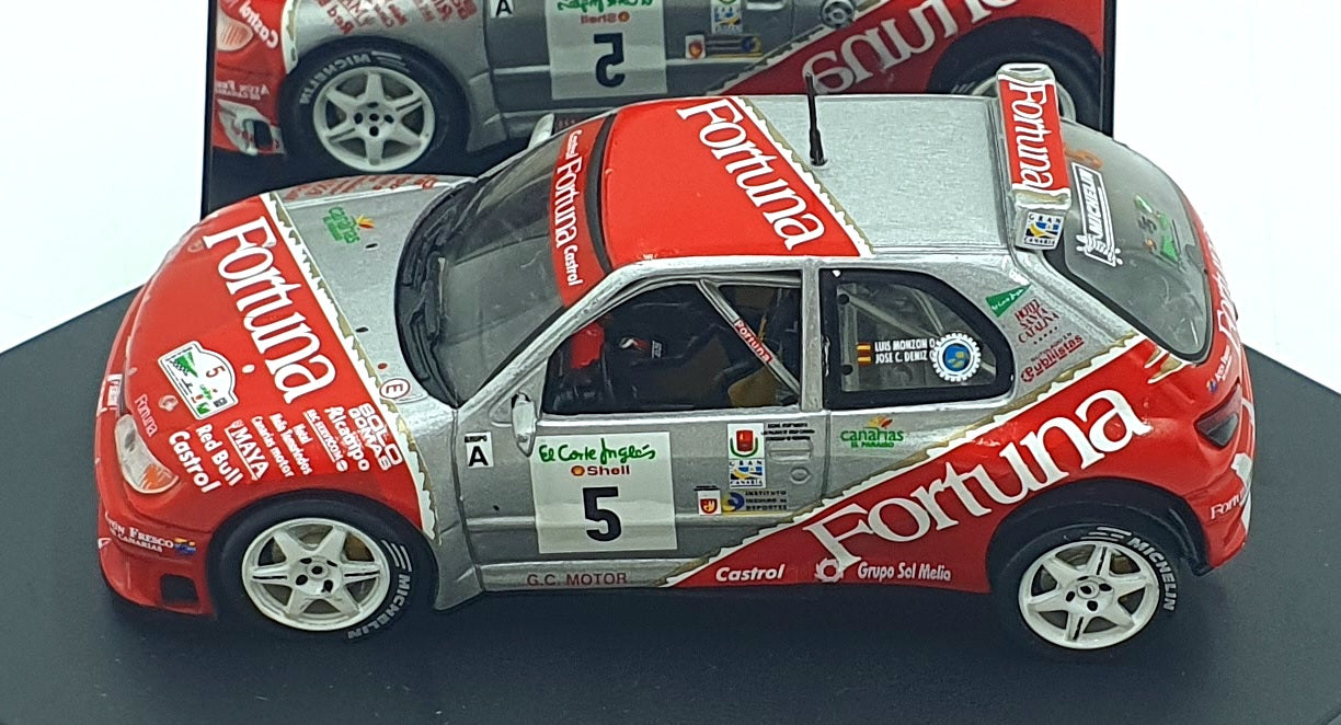 Skid 1/43 Scale SKM99072 - Peugeot 306 Maxi #5 Rally El Corte Ingles 1999
