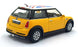 Kinsmart 1/28 Scale Pull Back & Go TY1245 - Mini Cooper S - Yellow