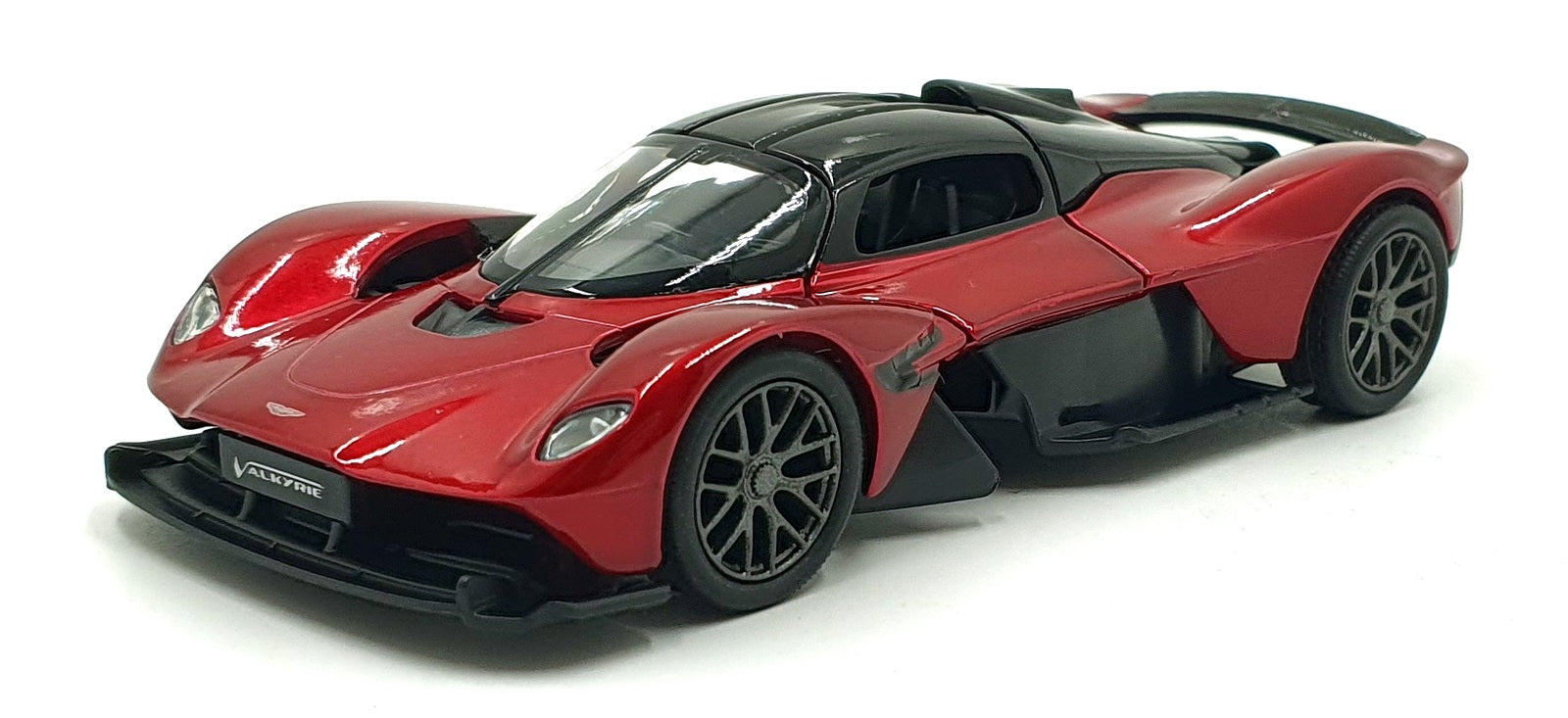 Kinsmart 1/36 Scale Pull Back & Go TY4257 - Aston Martin Valkyrie - Met Red