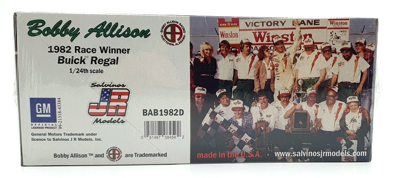 Salvinos 1/25 Scale Model Kit BAB1982D - 1982 Buick Regal Winner B.Allison #88