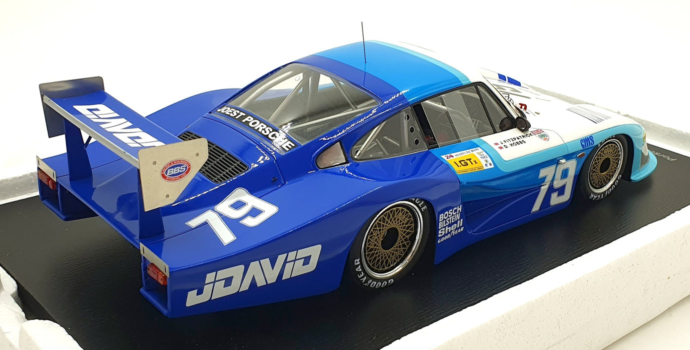 Spark 1/18 Scale 18S286 - Porsche 935 #79 4th Le Mans 1982 Fitzpatrick/Hobbs