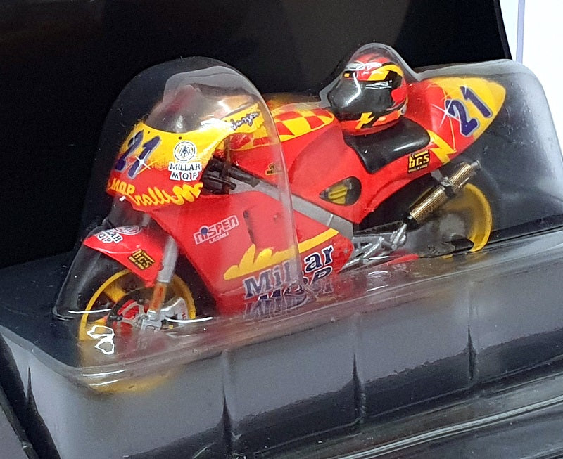 Onyx 1/24 Scale XM054 - Honda NSR V2 Millar MQP #21 Goorbergh - Red/Yellow