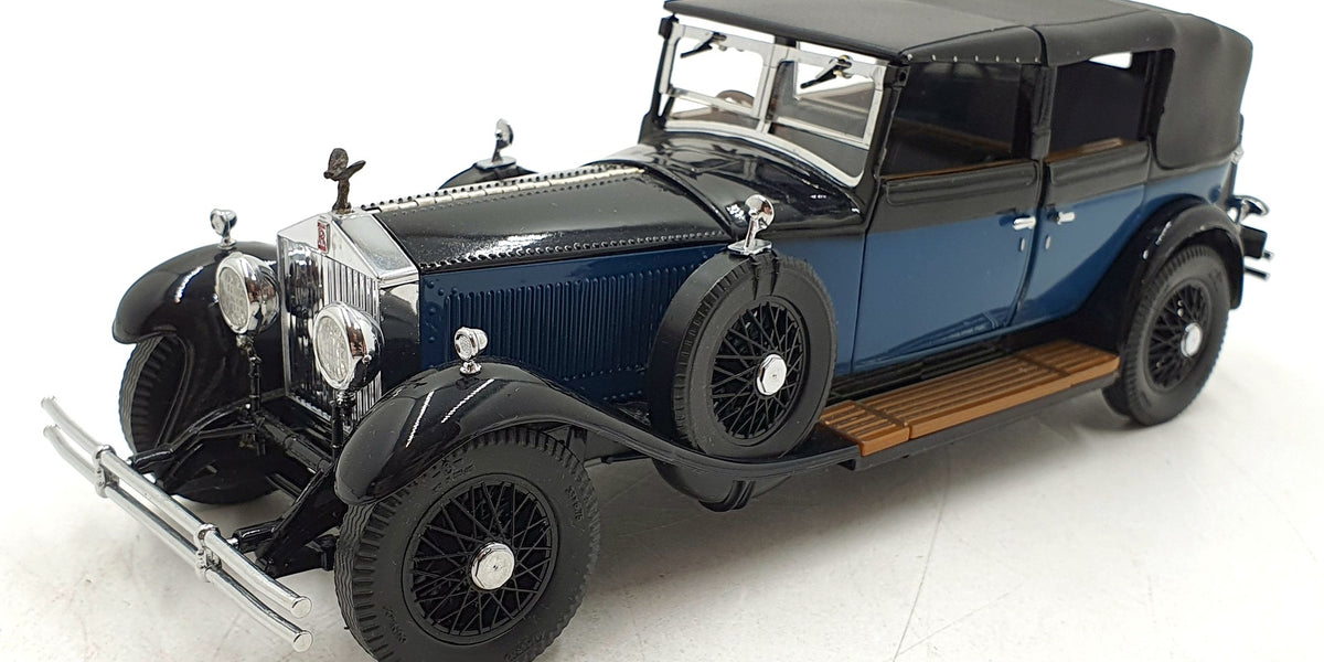 希少1929ロールスロイス ミニカー フランクリンミント Franklin Mint 1/24 Scale Diecast FMC4 - 1929 Rolls Royce Phantom I