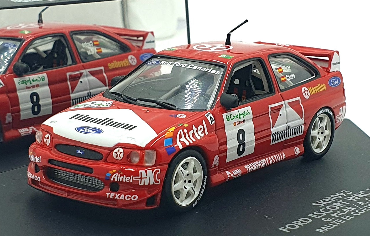 Skid 1/43 Scale SKM093 - Ford Escort WRC "Airtel" #8 El Corte Ingles 1999