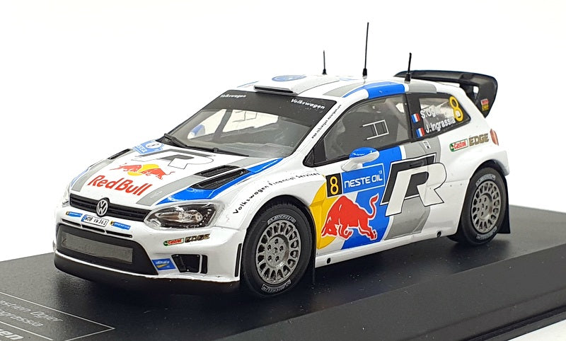The Diecast Club 1/43 Scale WP1402L11C01 - Volkswagen Polo R WRC #8 Finland 2013