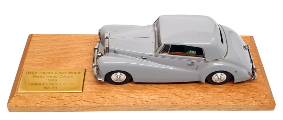 Top Marques 1/43 Scale GS18 - 1949 Rolls Royce Fixed Head Coupe - Lt Grey