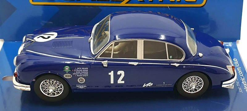 Scalextric 1/32 Scale Slot Car C4596 - Jaguar MkII JAG 400 #12 - Wiliams