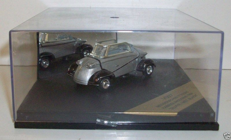 VITESSE 1/43 - V007 MESSERSCHMITT TG500 KABRIOLIMOUSINE 1958 - SILVER MET BLACK