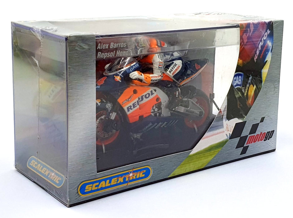 Scalextric 1/32 Scale Slotcar C6004 - Honda #4 Repsol - Alex Barros