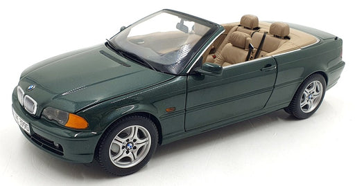 Kyosho 1/18 Scale Diecast DC211123S - BMW 3 Series Cabriolet - Green