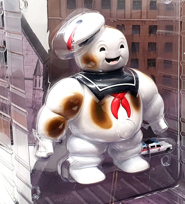 Jada 31441 - Ghostbusters Nano Scene + 1.65" Ecto-1 & 6" Stay Puft M/Mallow Man