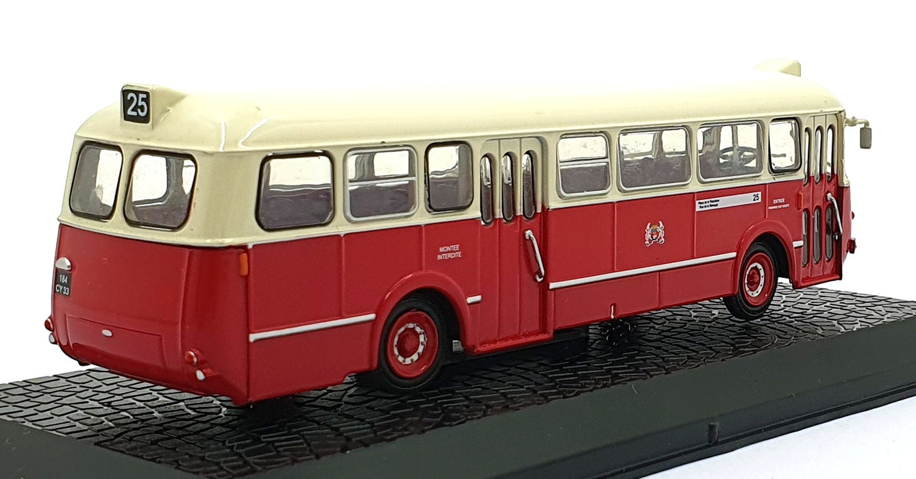 Atlas Editions 1/72 Scale 7 163 135 - 1953 Renault S45 R4210 - Red/Cream