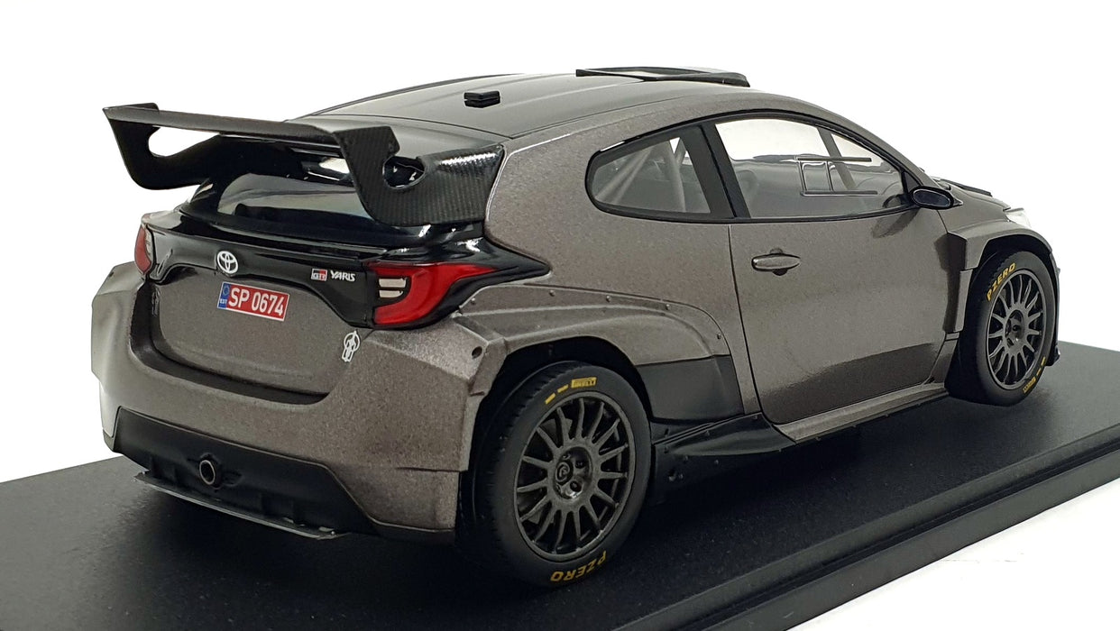IXO 1/18 Scale Diecast 18CMC210.22 - Toyota GR Yaris Rally2 2024 - Grey