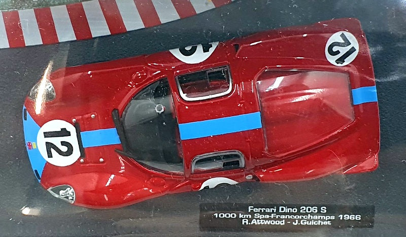 Altaya 1/43 Scale 30424L - Ferrari Dino 206 S #12 1000km Spa-Francorchamps 1966