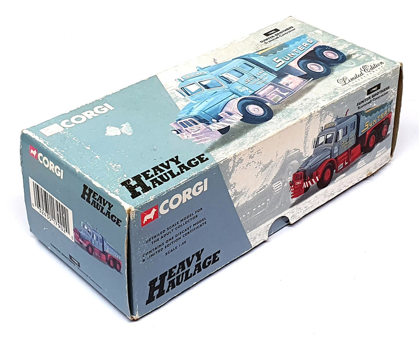 Corgi 1/50 Scale 17902 - Scammell Contractor Sunter Brothers - Grey/Red