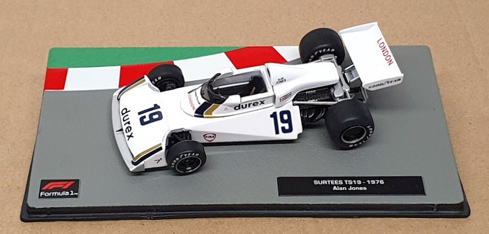Altaya 1/43 Scale 12525A - F1 1976 Surtees TS18 #19 A. Jones - White