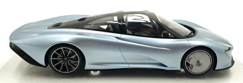 TSM Model 1/18 Scale 25425A - McLaren Speedtail - Light Blue